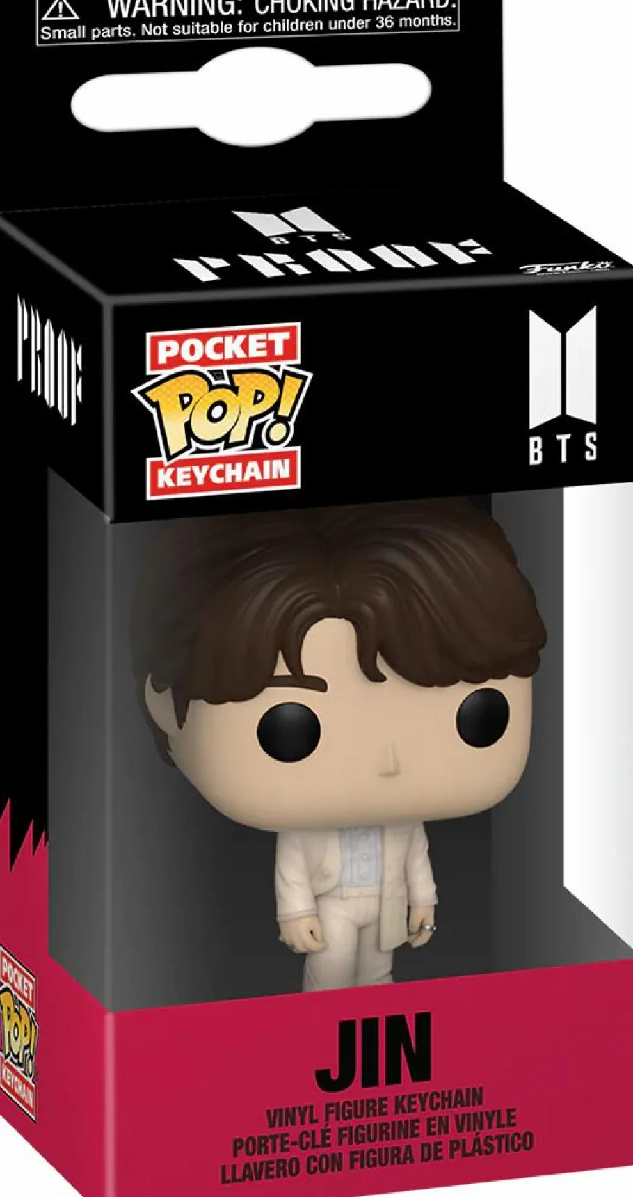 Pop! Keychains>BTS - Jin Proof Pocket Pop! Keychain