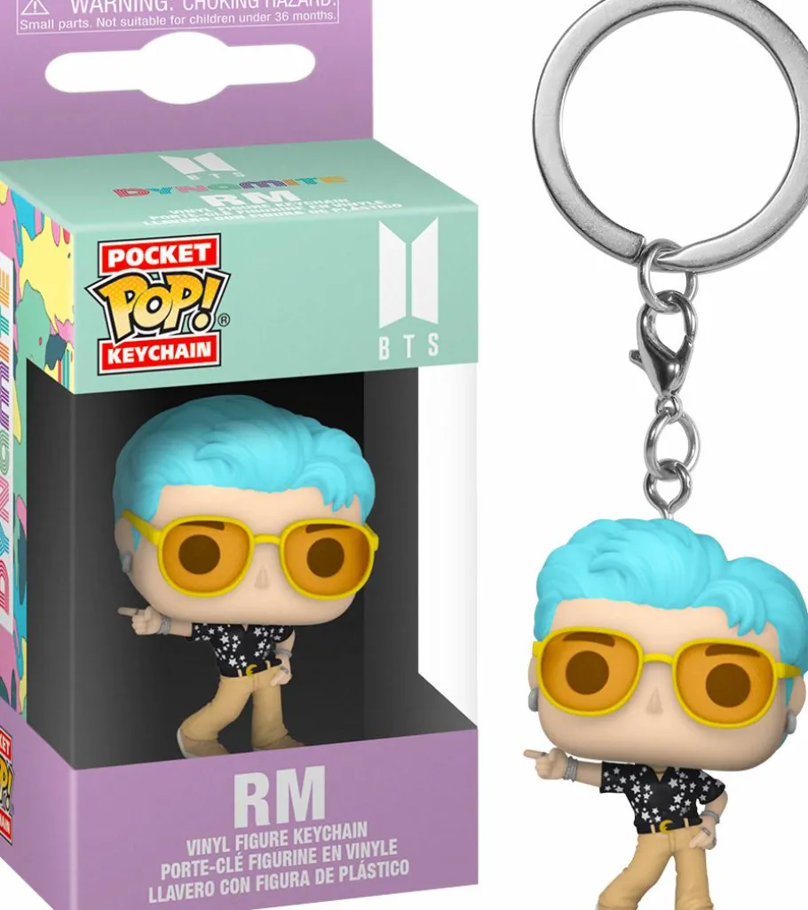 Pop! Keychains>BTS - RM Dynamite Pocket Pop! Vinyl Keychain