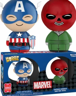 Funko Convention Exclusives>Captain America - & Red Skull Dorbz Vinyl Figure 2-Pack (2018 Summer Convention Exclusive)