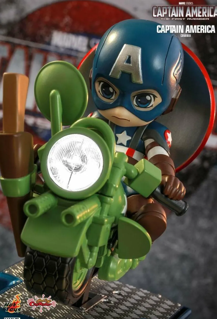Cosbaby>Captain America - CosRider Hot Toys Figure