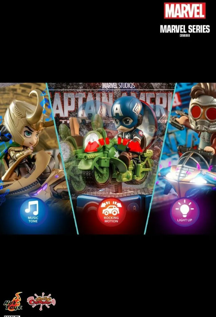 Cosbaby>Captain America - CosRider Hot Toys Figure