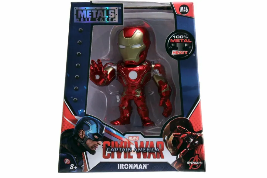 Die-Cast Figures>Captain America: Civil War Captain America 3: Civil War - Iron Man Metals 4" Die-Cast Figure