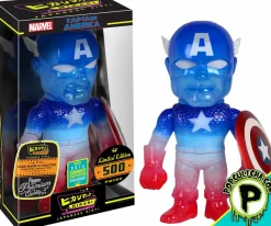 Designer Vinyl>Captain America - Hikari Star-Spangled Japanese Vinyl Figure (2016 Summer Convention Exclusive)