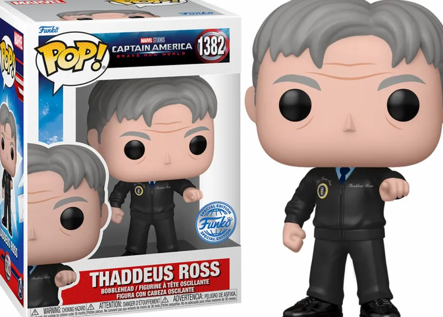 Collector & Mystery Boxes>Captain America : Brave New World - Thaddeus Ross Mystery Box (Includes Thaddeus Ross & 3 Exclusive Pop! Vinyl Figures)