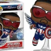 Standard Pop!>Captain America : Brave New World - (Sam Wilson) Flying Pop! Vinyl Figure (Popcultcha Exclusive)