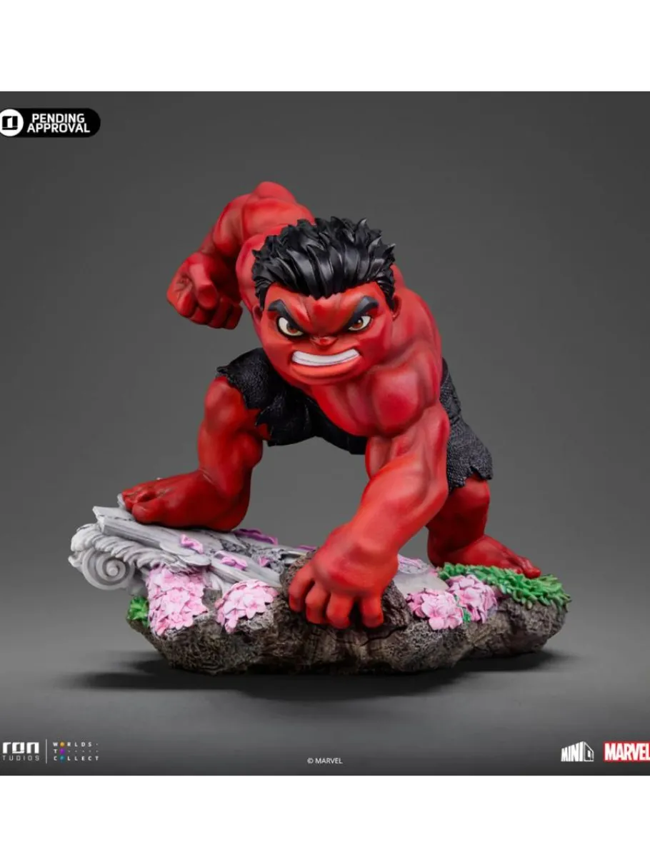 Designer Vinyl>The Hulk Captain America: Brave New World - Red Hulk MiniCo 6" Vinyl Figure