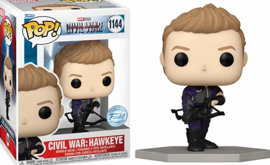Pop! Moments>Captain America : Civil War - Hawkeye Build-A-Scene Pop! Vinyl Figure