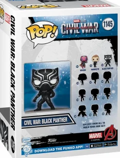 Standard Pop!>Captain America: Civil War - Black Panther Build-A-Scene Pop! Vinyl Figure
