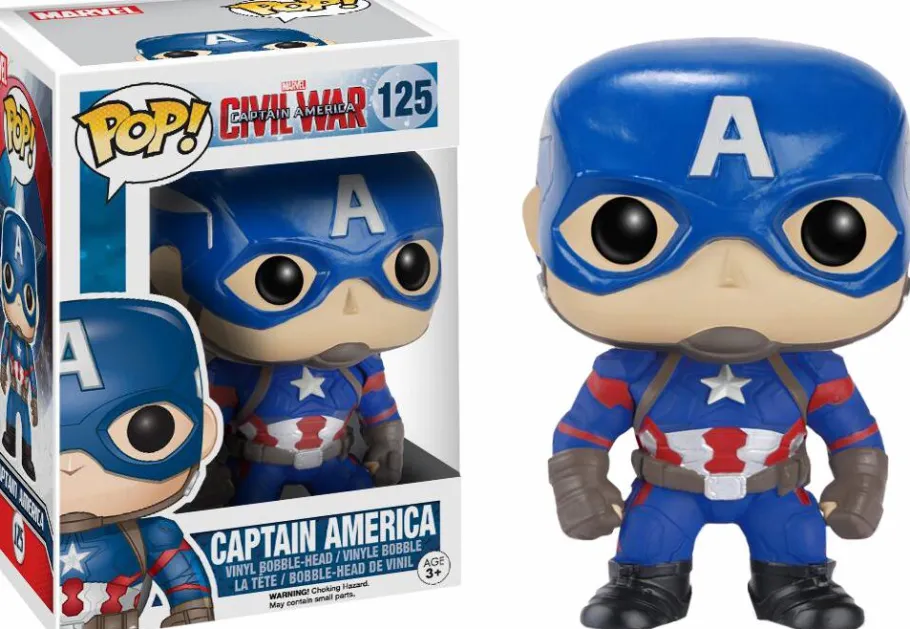 Standard Pop!>Captain America: Civil War - Captain America Pop! Vinyl Figure