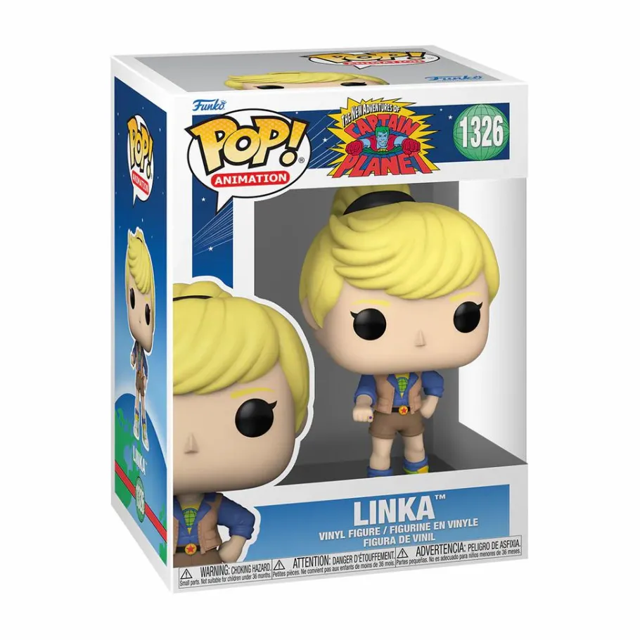 Pop! Bundles>Captain Planet and the Planeteers - The Power is Yours Pop! Vinyl Bundle (Set of 6)