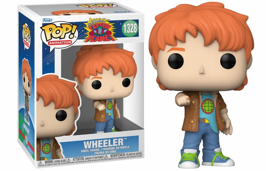 Standard Pop!>Captain Planet and the Planeteers - Wheeler Pop! Vinyl Figure