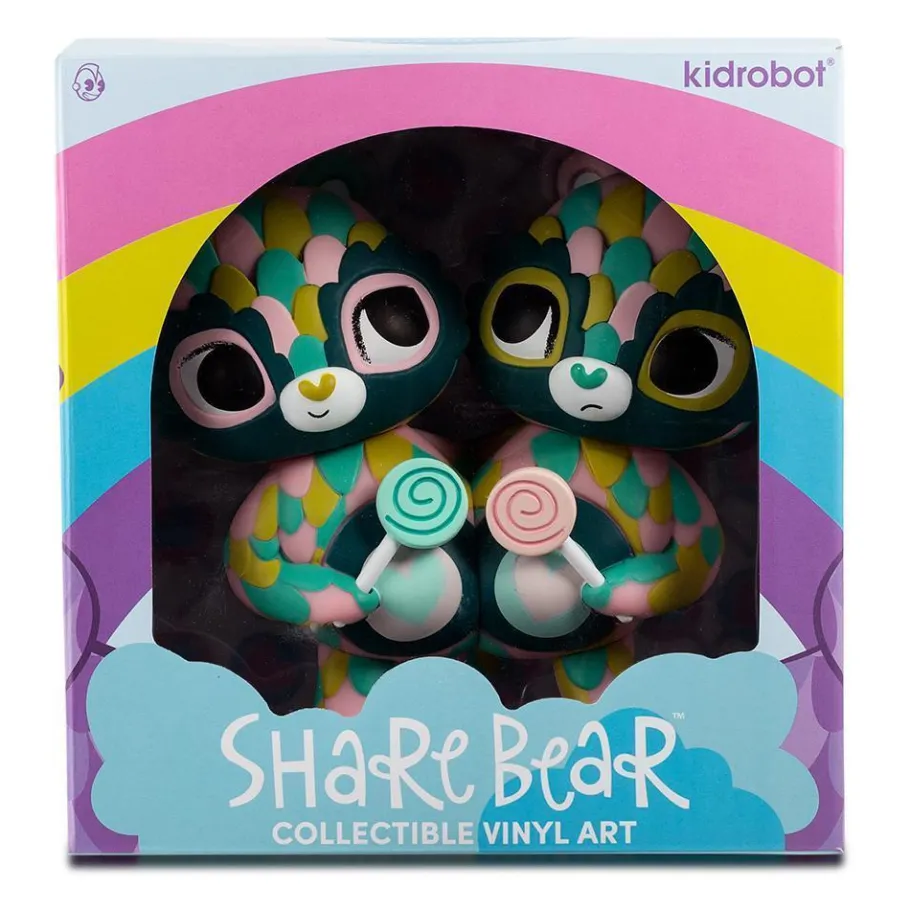 Designer Vinyl>Care Bears - Share Bear by Horrible Adorables 5" Vinyl Figure
