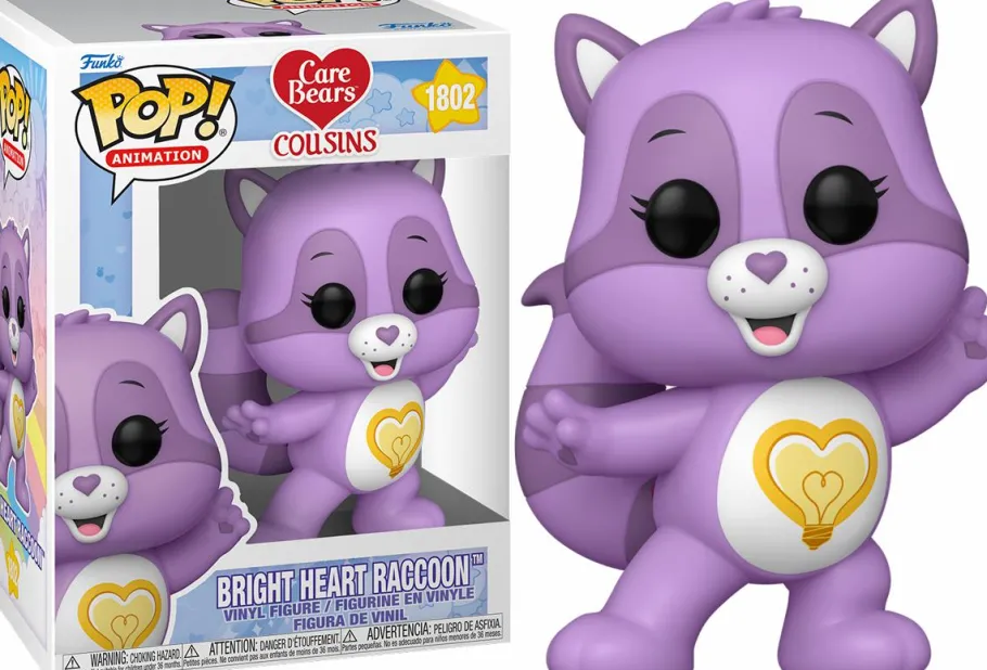 Standard Pop!>Care Bears Cousins - Bright Heart Raccoon Pop! Vinyl Figure