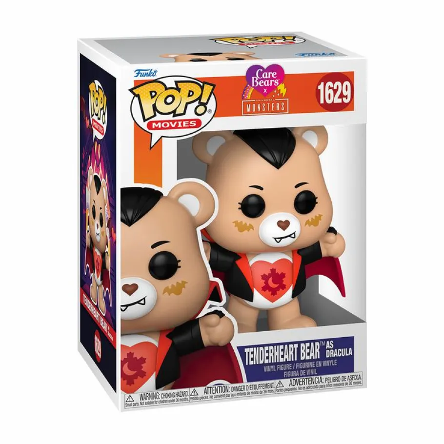 Standard Pop!>Care Bears x Universal Monsters - Tender Heart as Dracula Pop! Vinyl Figure