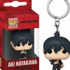 Pop! Keychains>Chainsaw Man - Aki Hayakawa Pocket Pop! Keychain