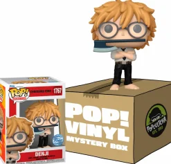 Collector & Mystery Boxes>Chainsaw Man - Denji (Operation: Super-Smart) Mystery Box (Includes Denji & 3 Exclusive Pop! Vinyl Figures)