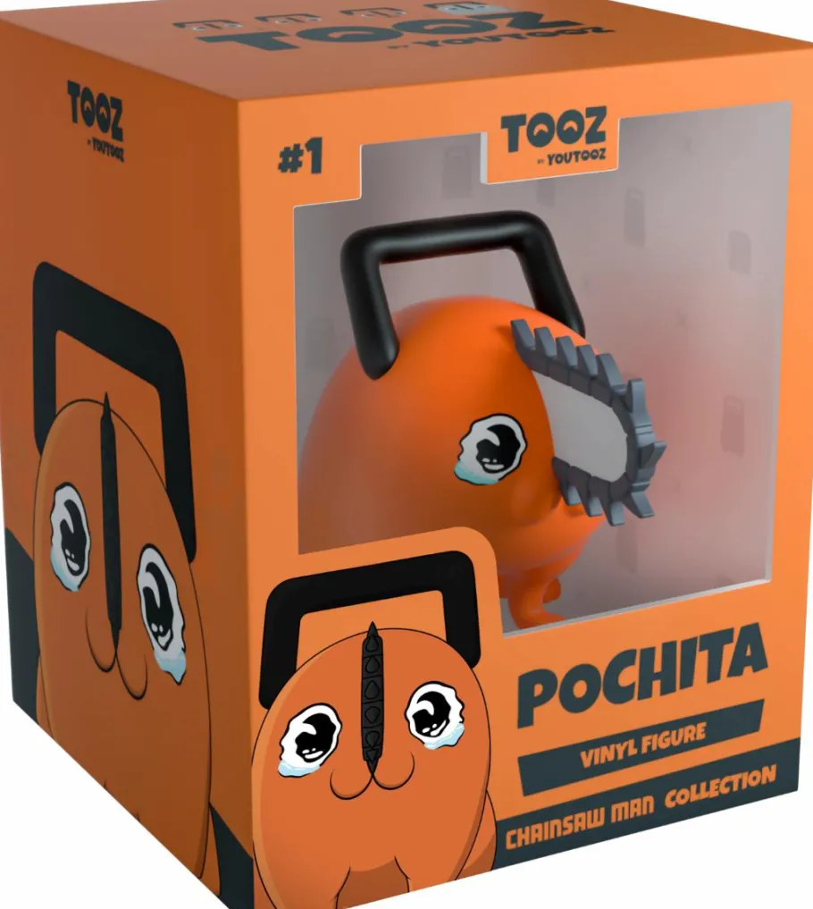 Designer Vinyl>Chainsaw Man - Pochita Crying 2.5" Vinyl Figure