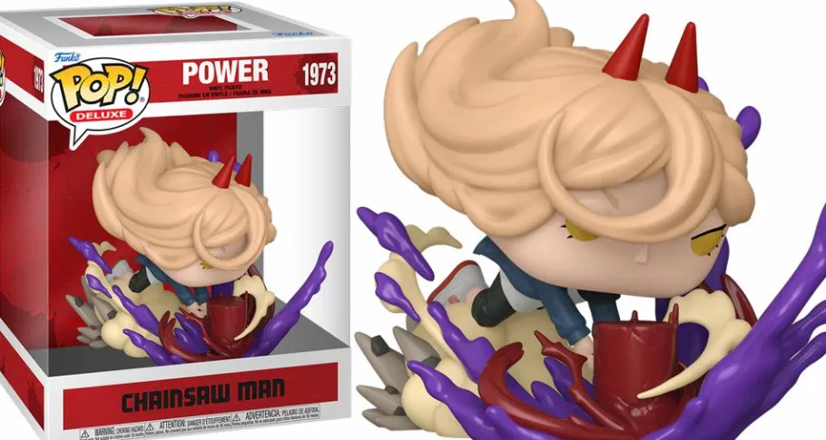 Pop! Deluxe>Chainsaw Man - Power with Blood Mallet Deluxe Pop! Vinyl Figure