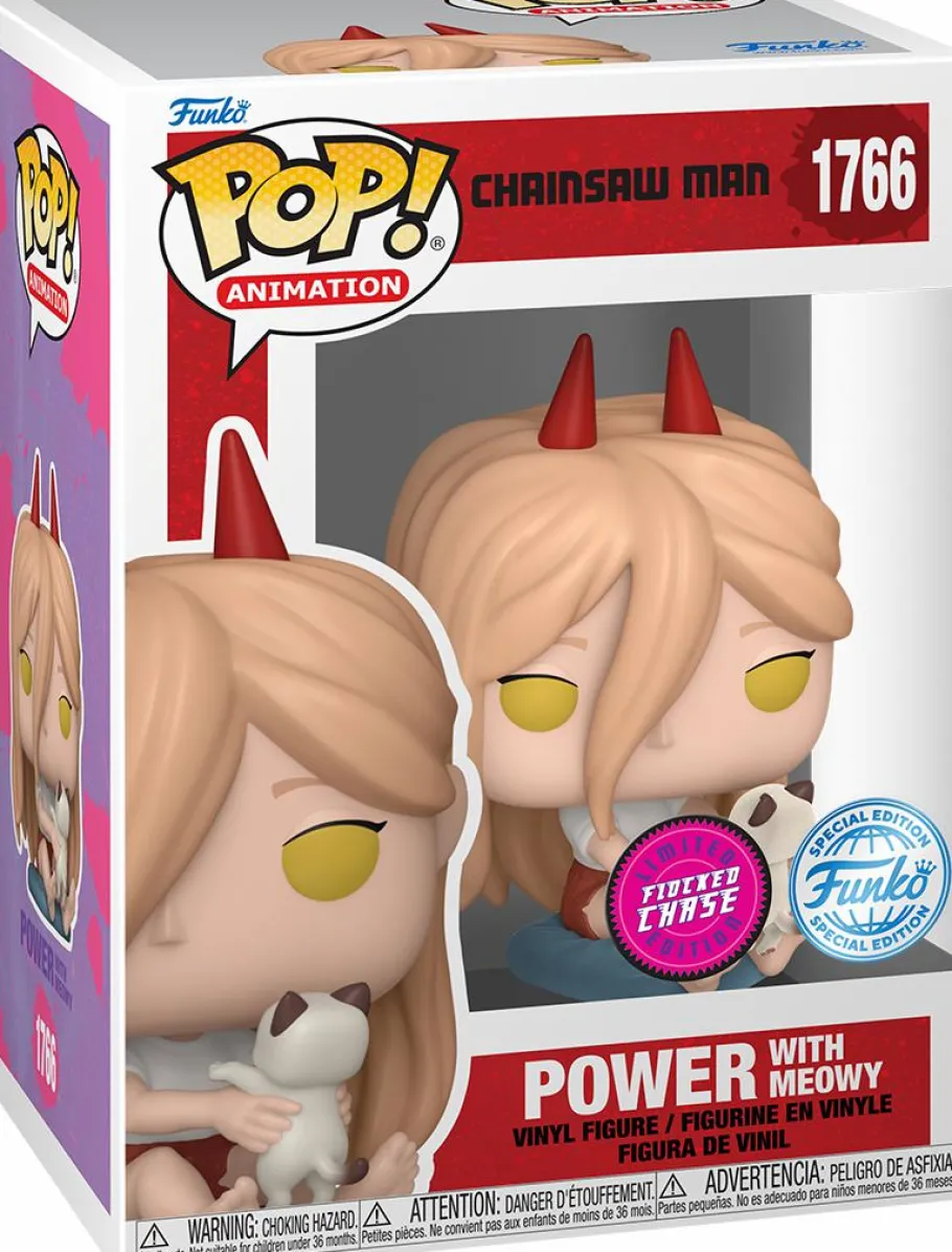 Standard Pop!>Chainsaw Man - Power with Meowy Pop! Vinyl Figure