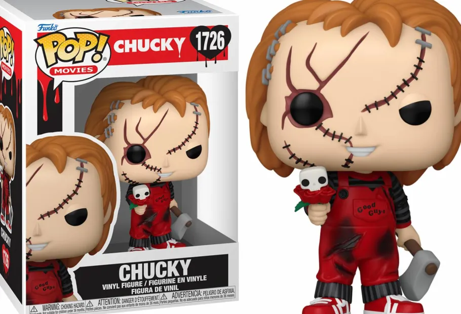 Standard Pop!>Child's Play - Chucky with Flower (Valentine) Pop! Vinyl Figure