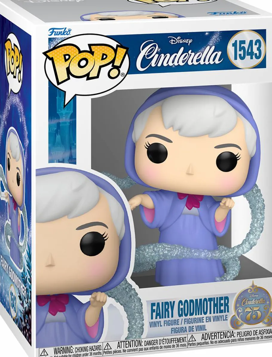 Standard Pop!>Cinderella (1950): 75th Anniversary - Fairy Godmother Pop! Vinyl Figure
