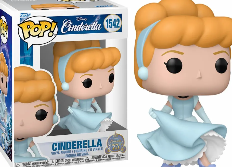 Pop! Bundles>Cinderella (1950): 75th Anniversary - Bibbidi-Bobbidi-Boo Pop! Vinyl Bundle (Set of 4)