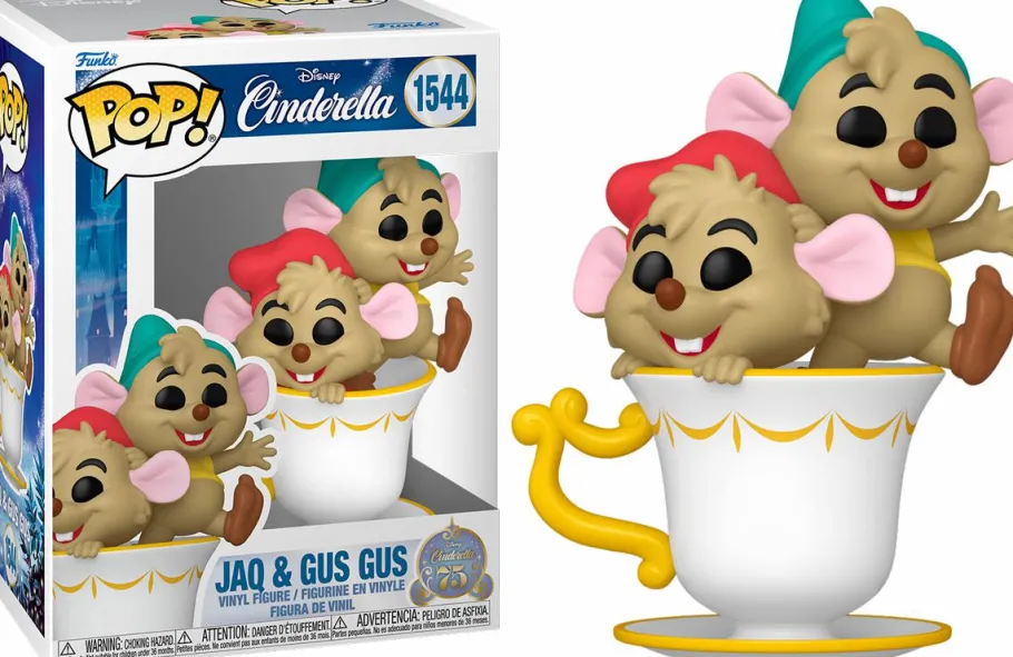 Pop! Bundles>Cinderella (1950): 75th Anniversary - Bibbidi-Bobbidi-Boo Pop! Vinyl Bundle (Set of 4)