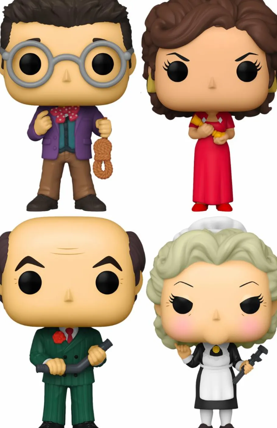 Pop! Bundles>Cluedo Clue - The Classic Detective Pop! Vinyl Bundle (Set of 4)
