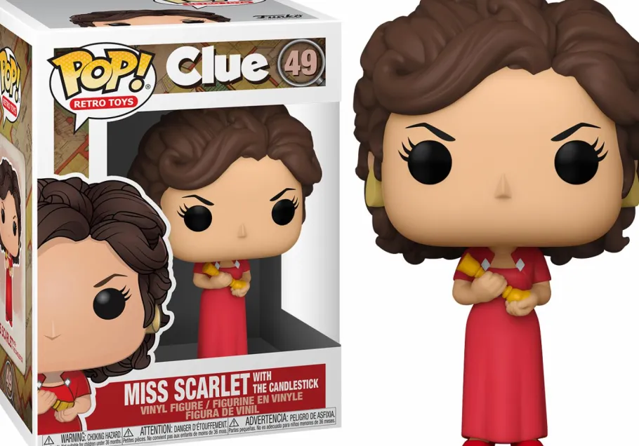 Pop! Bundles>Cluedo Clue - The Classic Detective Pop! Vinyl Bundle (Set of 4)