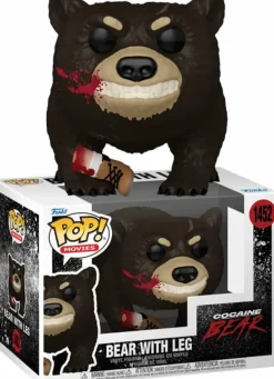 Standard Pop!>Cocaine Bear - Bear with Leg Pop! Vinyl Figure