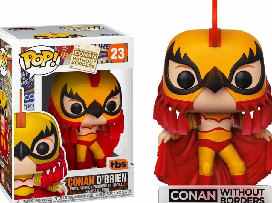 Standard Pop!>Conan O'Brien - Conan as Luchador Pop! Vinyl Figure