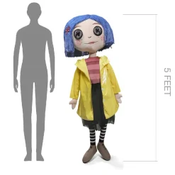 Designer Plush>Coraline - with Button Eyes 1:1 Scale Life-Size Plush