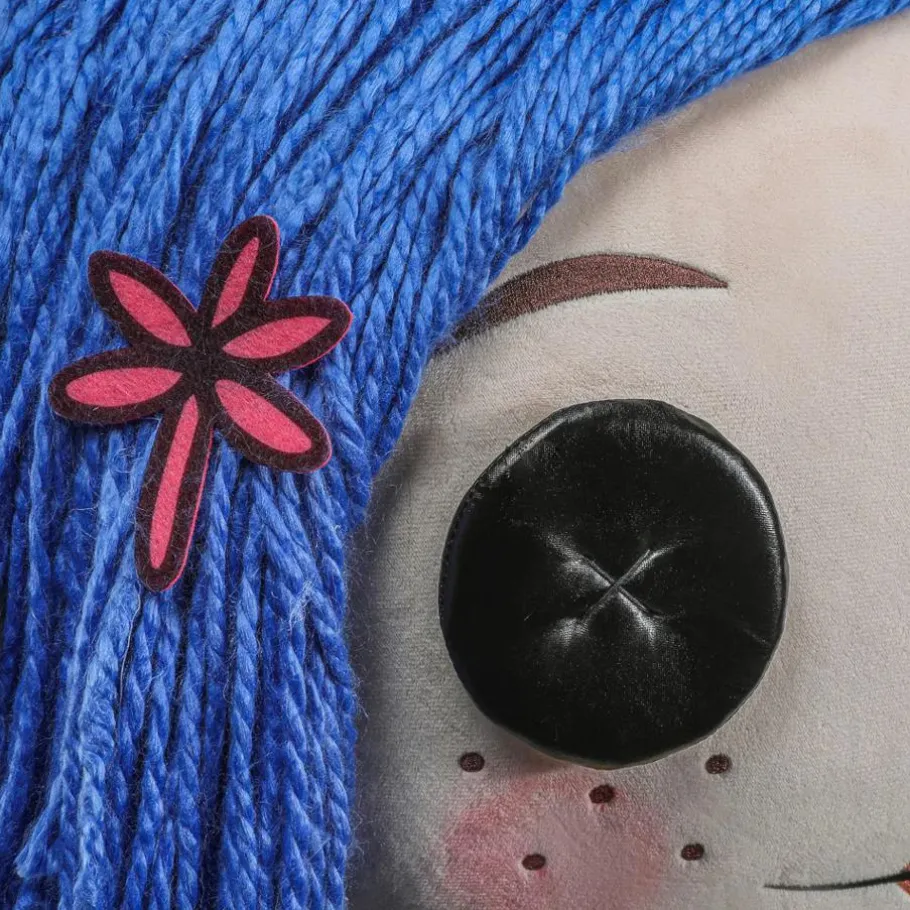Designer Plush>Coraline - with Button Eyes 1:1 Scale Life-Size Plush