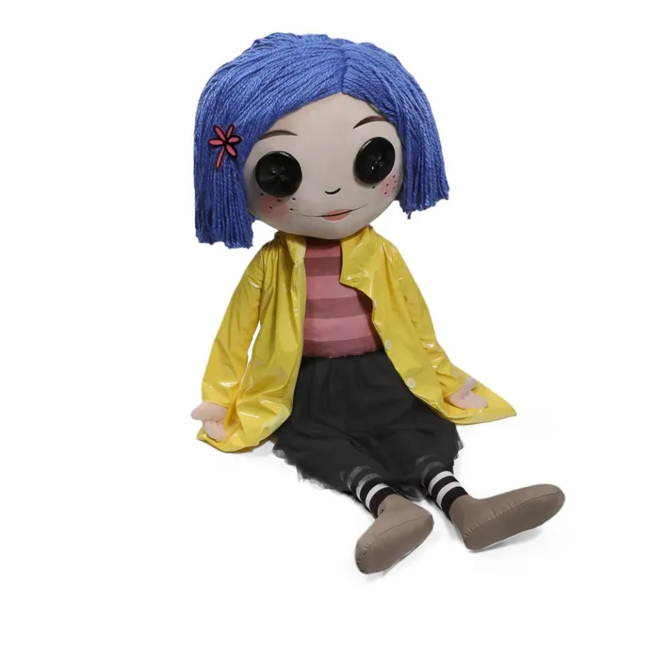 Designer Plush>Coraline - with Button Eyes 1:1 Scale Life-Size Plush