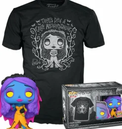 Pop! & Tee Sets>Corpse Bride - Emily Blacklight Pop! Vinyl Figure & T-Shirt Box Set