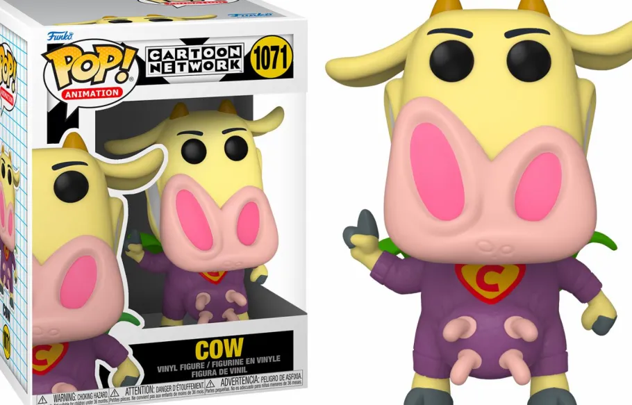 Standard Pop!>Cow and Chicken - Super Cow Pop! Vinyl Figure