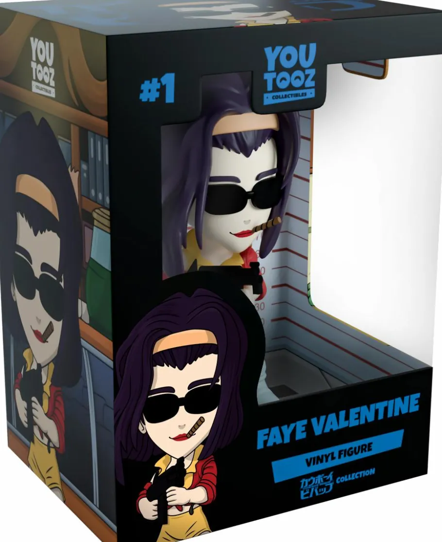 Designer Vinyl>Cowboy Bebop Cowboy Bepop - Faye Valentine 4.5” Vinyl Figure