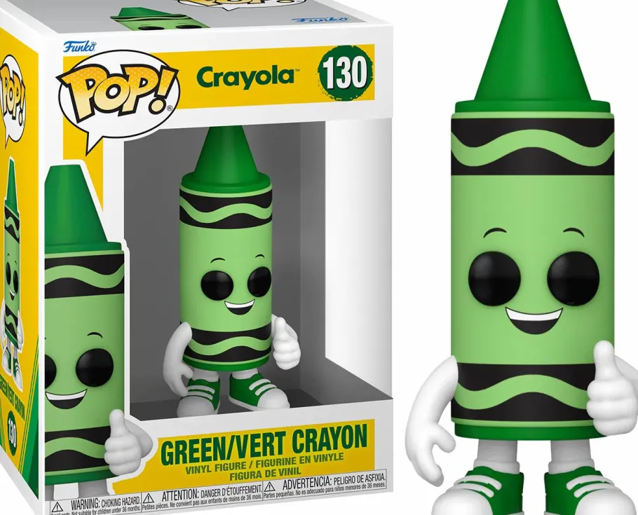 Standard Pop!>Crayola - Green/Vert Crayon Pop! Vinyl Figure