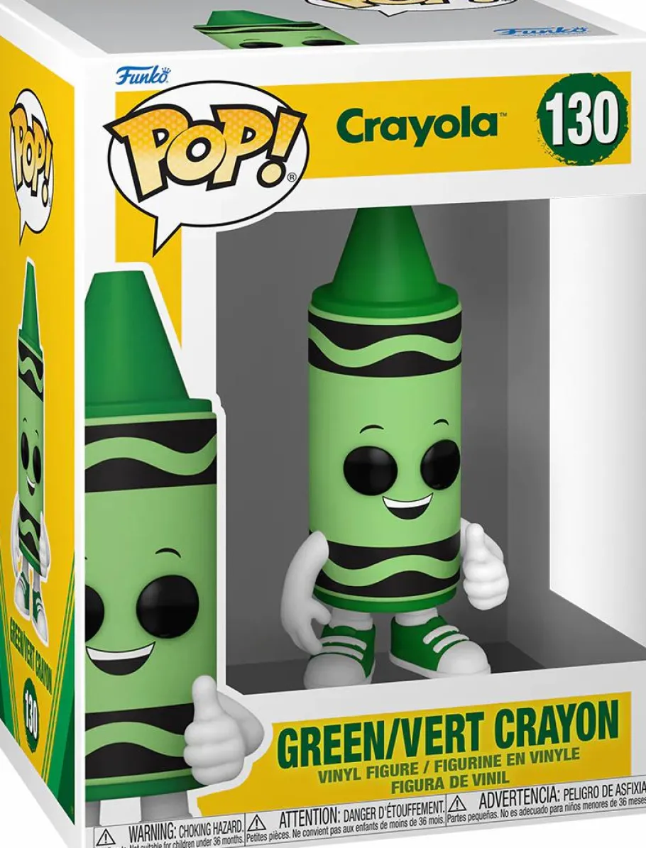 Standard Pop!>Crayola - Green/Vert Crayon Pop! Vinyl Figure