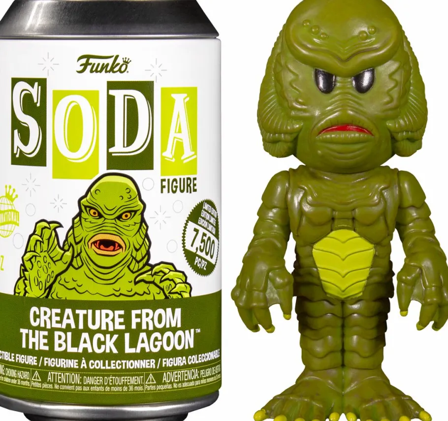 Designer Vinyl>Creature from the Black Lagoon (1954) - Creature Vinyl SODA Figure in Collector Can (International Edition)