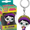 Standard Pop!>Día de los Muertos - El Catrin Pocket Pop! Keychain