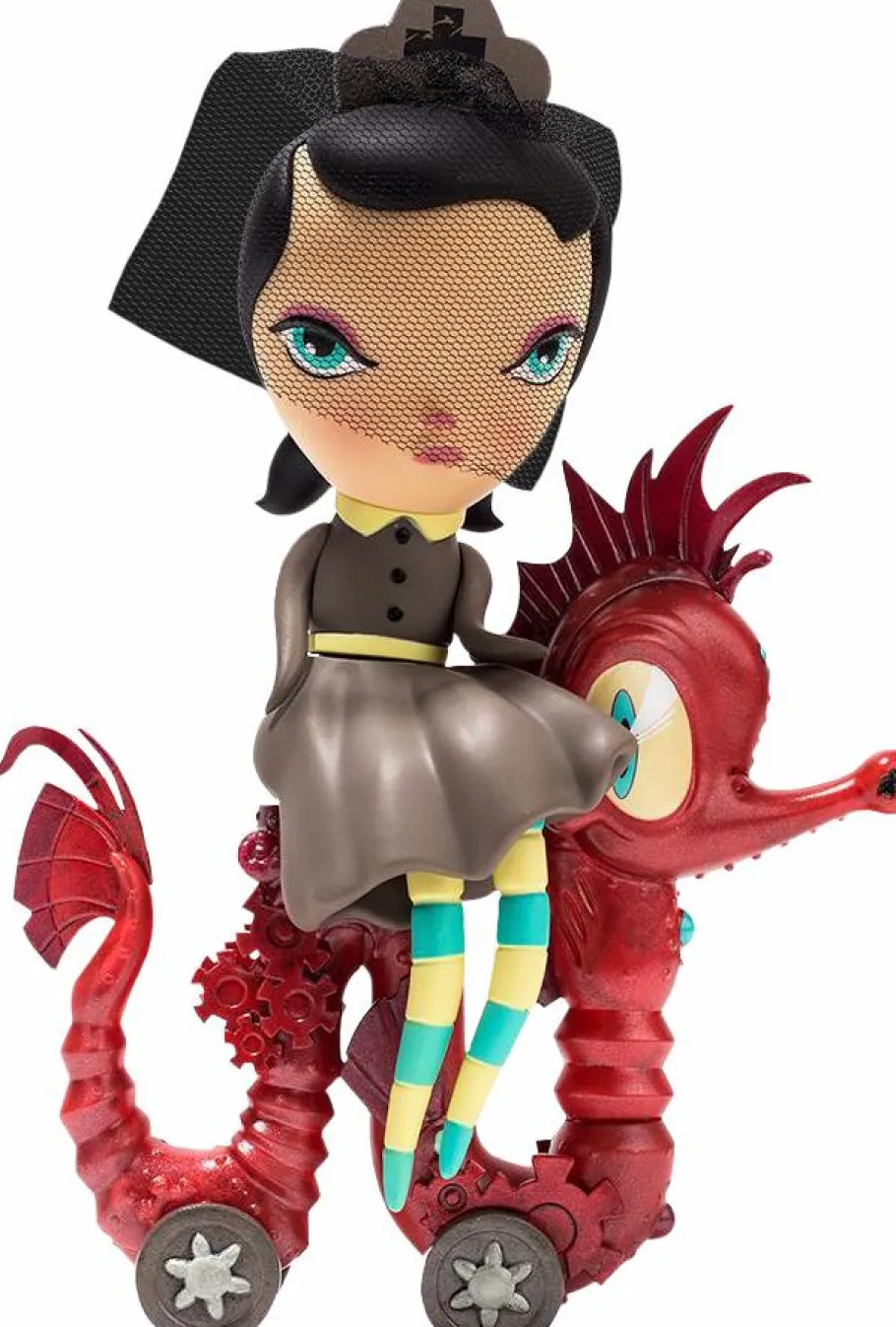 Designer Vinyl>Dark Harbor - Lucy Curious 7” Vinyl Figure by Kathie Olivas