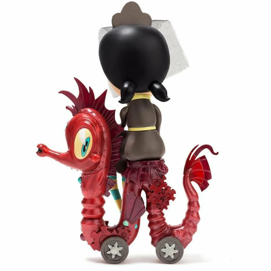 Designer Vinyl>Dark Harbor - Lucy Curious 7” Vinyl Figure by Kathie Olivas