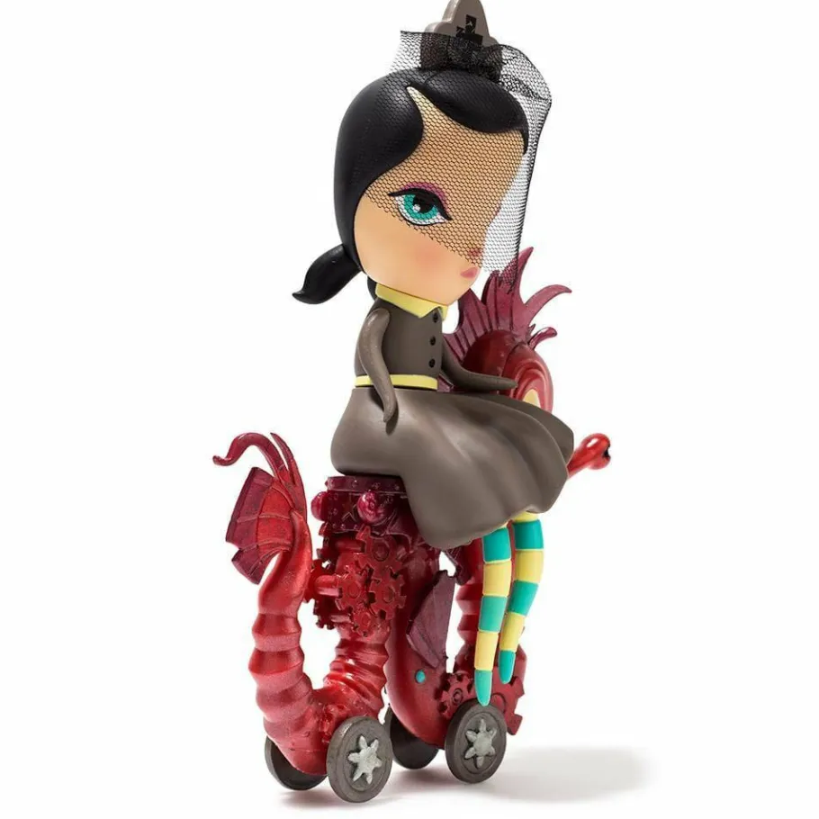 Designer Vinyl>Dark Harbor - Lucy Curious 7” Vinyl Figure by Kathie Olivas