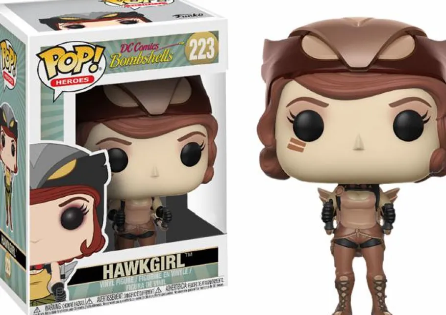 Standard Pop!>DC Bombshells - Hawkgirl Sepia Tone Pop! Vinyl Figure