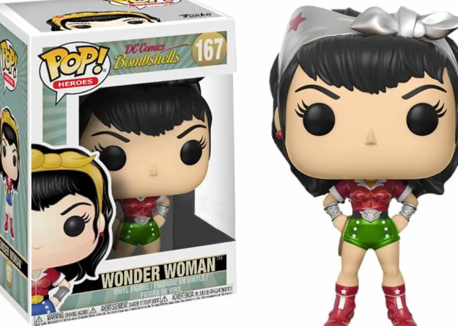 Standard Pop!>DC Bombshells - Wonder Woman Holiday Pop! Vinyl Figure