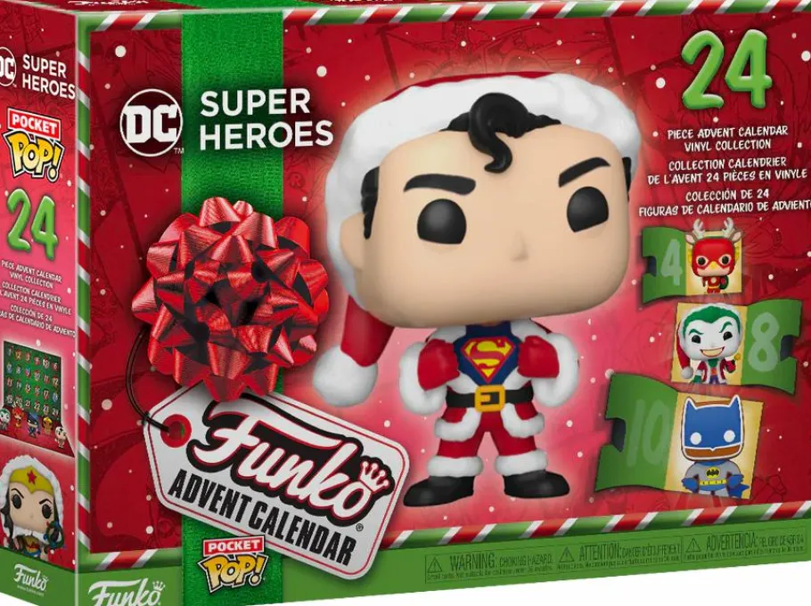 Designer Vinyl>DC Comics - 2023 Pocket Pop! Vinyl Advent Calendar