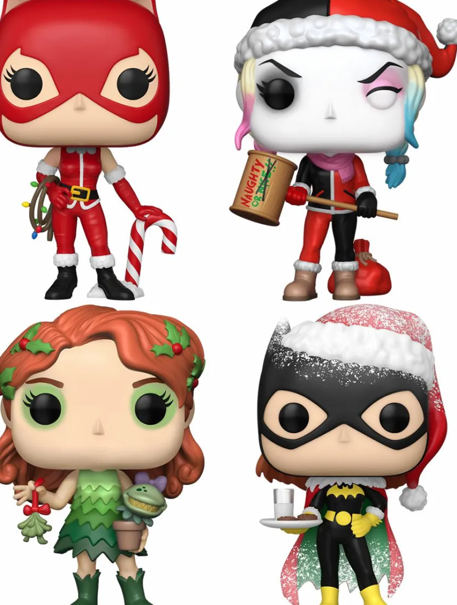 Pop! Bundles>DC Comics - Gotham's Holiday Havoc Pop! Vinyl Bundle (Set of 4)