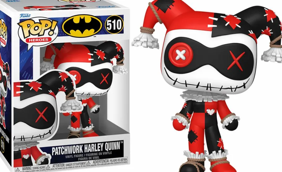 Pop! Bundles>DC Comics - Patchwork Stitch Up Pop! Vinyl Bundle (Set of 4)