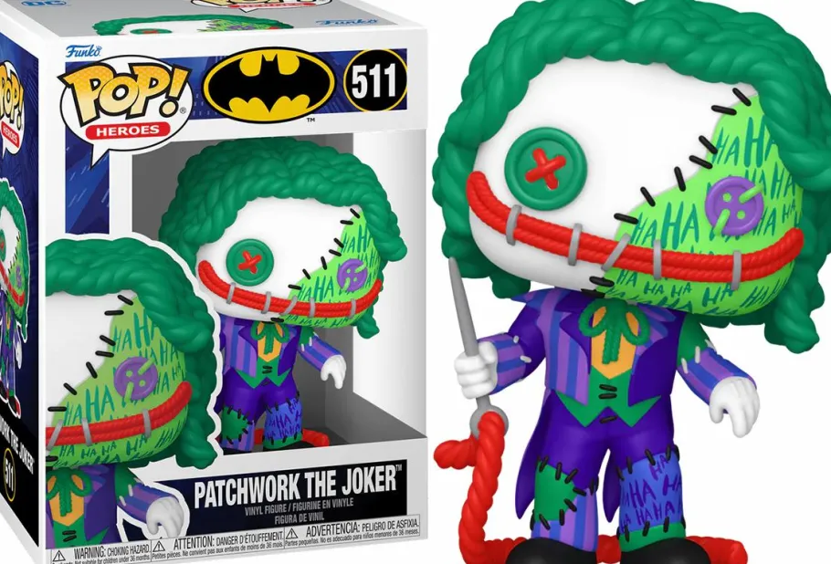 Pop! Bundles>DC Comics - Patchwork Stitch Up Pop! Vinyl Bundle (Set of 4)